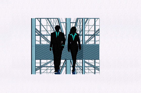 Business Man Woman Design