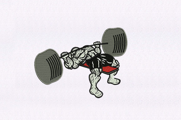 Iron Pumping Man Design