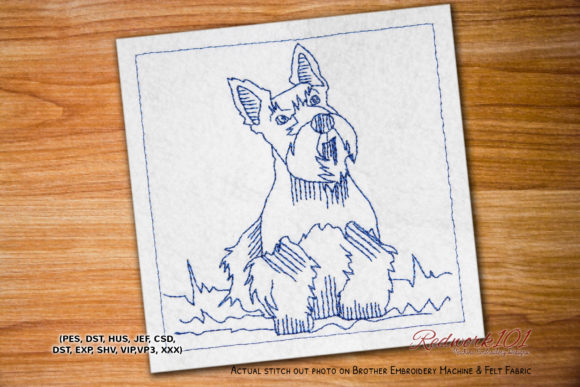 Scottie Dog Embroidery Design Review