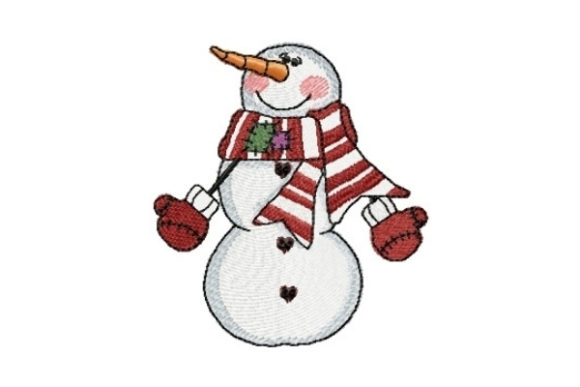 Snowman Jeremiah: A Craft Fair-Ready Winter Embroidery Design